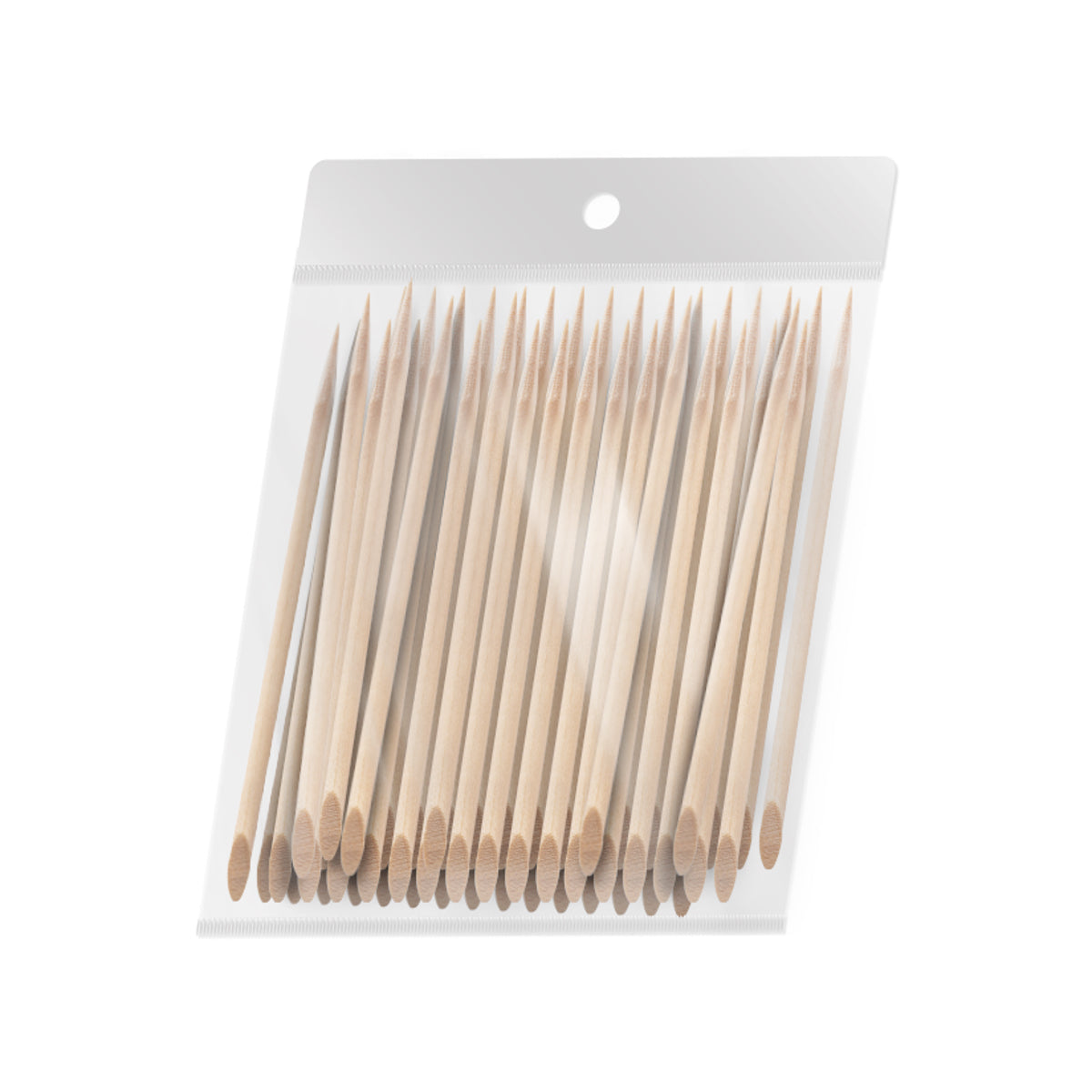 100 pcs. Wooden manicure cuticle sticks 11,5 cm OCHO NAILS