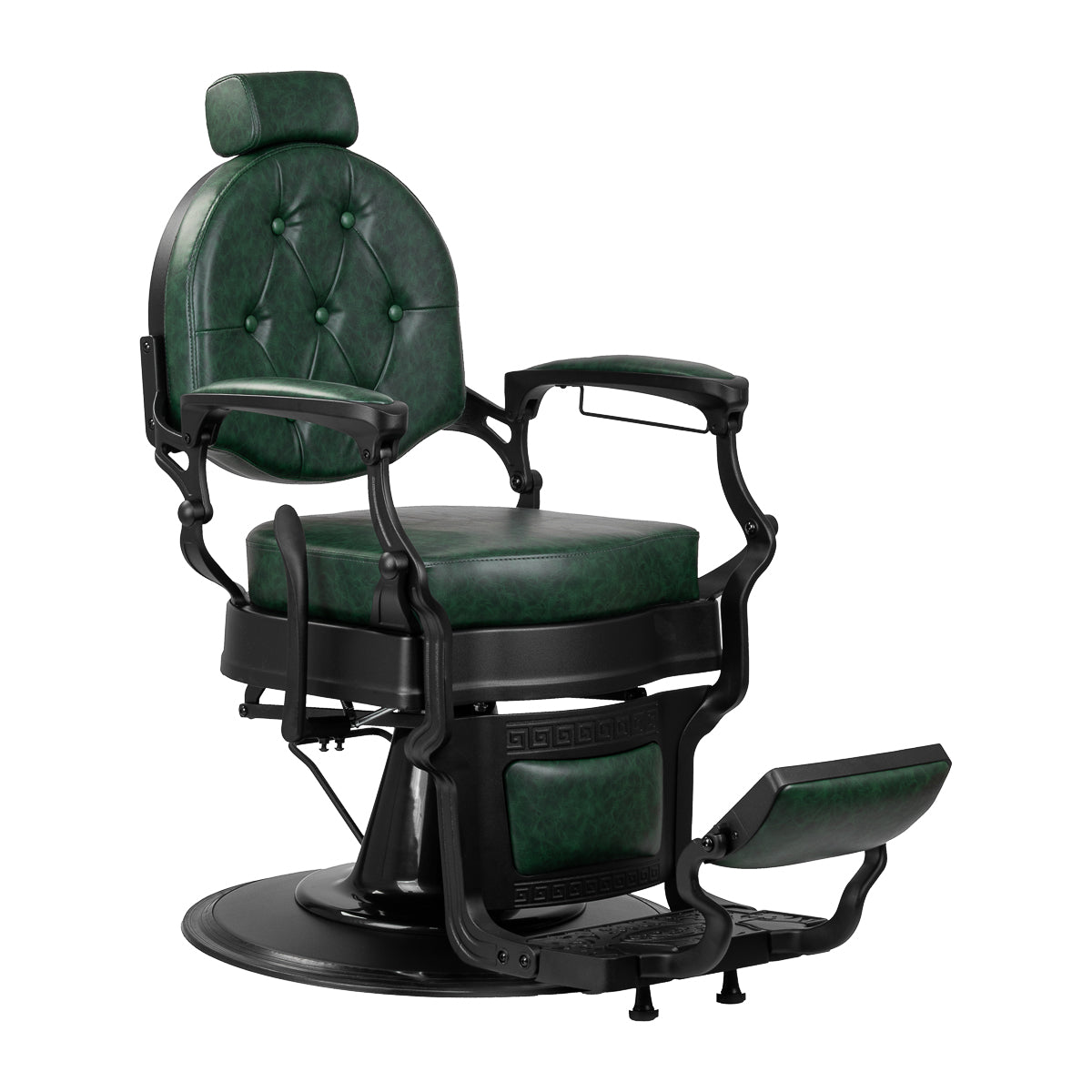 Barber chair Gabbiano President green