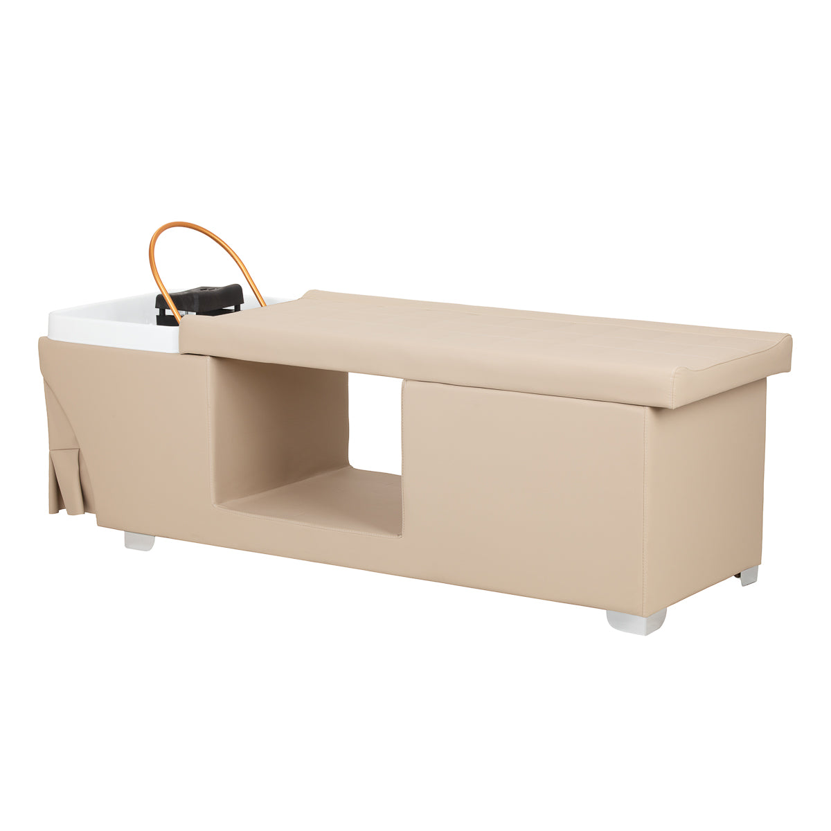 Gabbiano Head Spa Maldives hair washing bed beige
