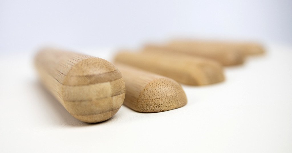 Bamboo massage  sticks set