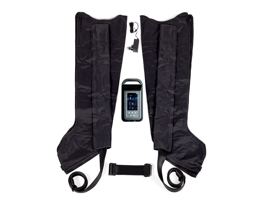 Standard-8 device for lymphatic drainage and pressotherapy, 8-chamber