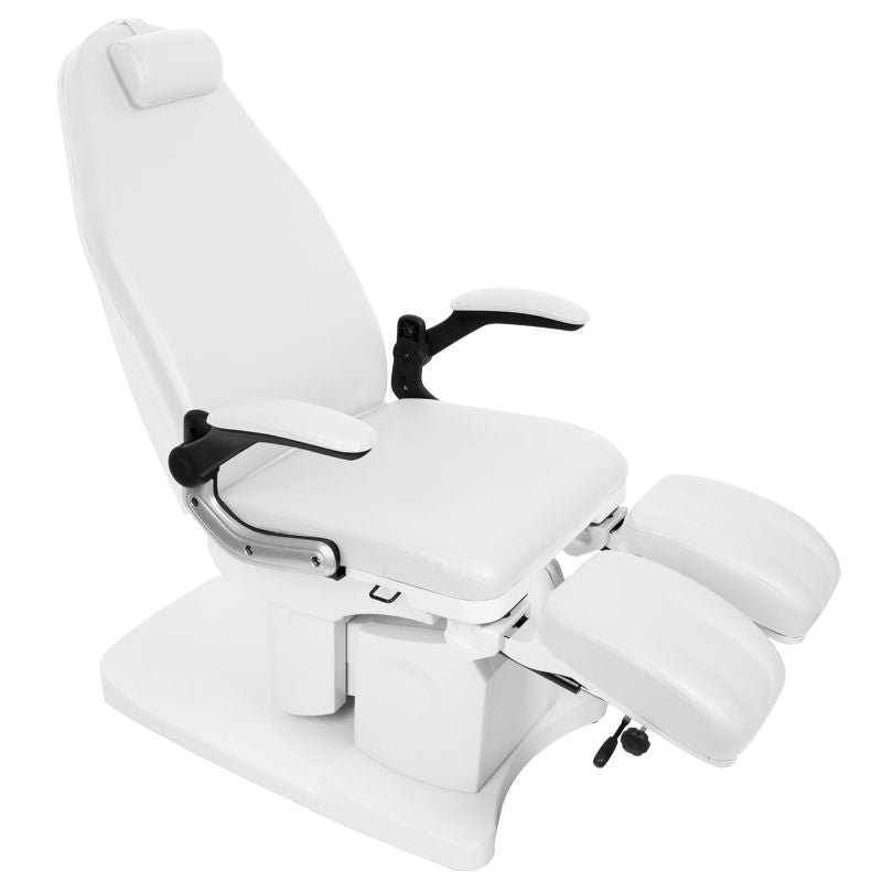 Electro podiatry chair azzurro 709a 3 strong white