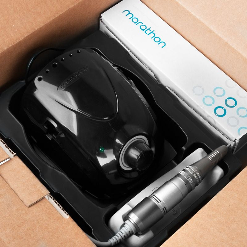 Saeyang Marathon 3 Champion Nail Drill Machine Black + H200