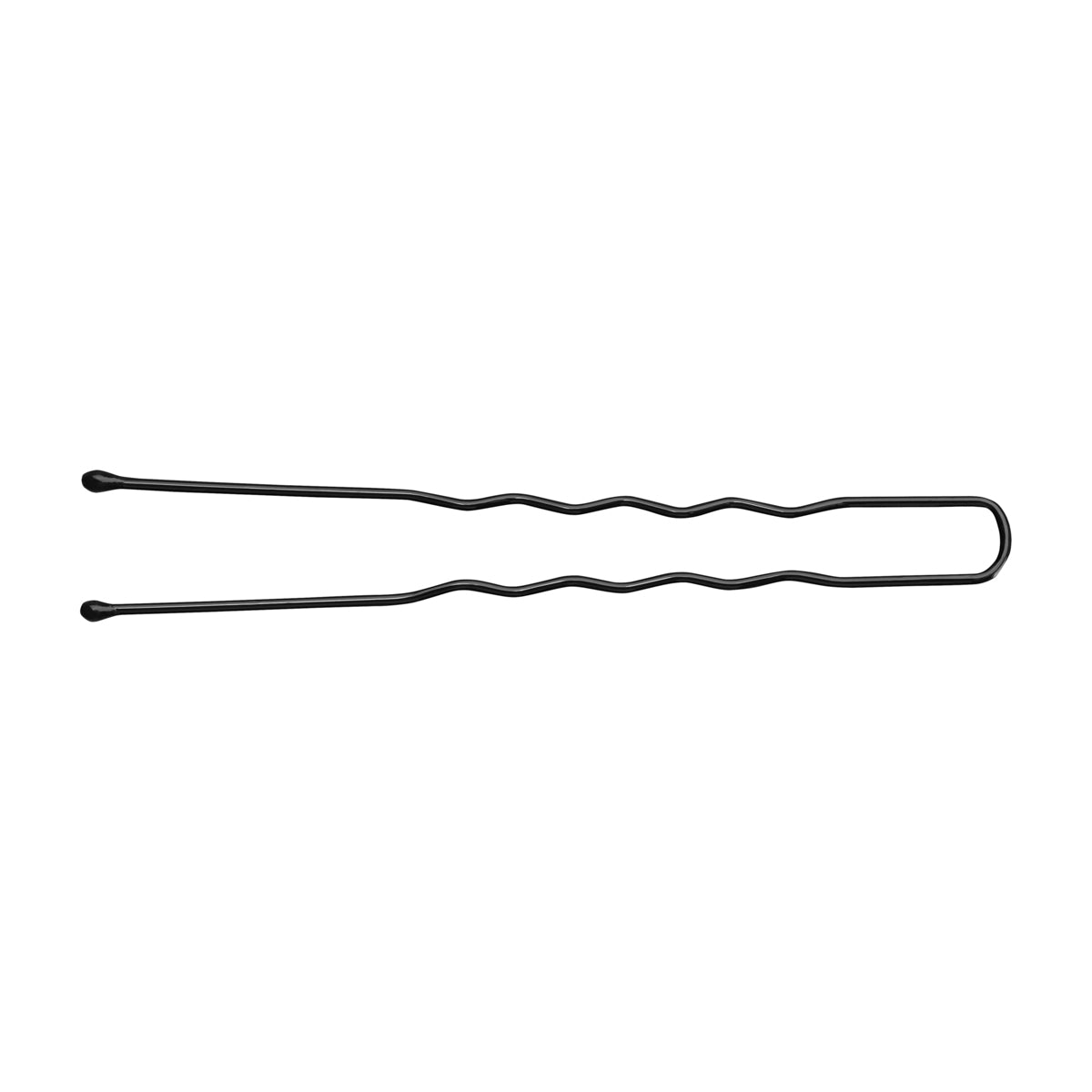 Hairdressing buns for hair e-65 300 pieces 6 cm black