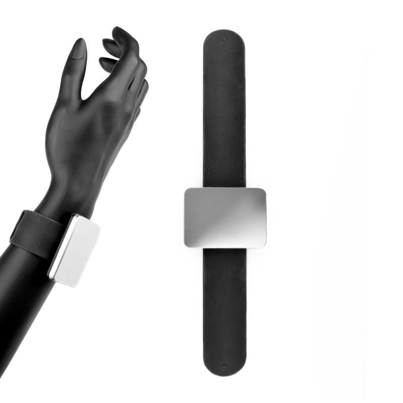 Black magnetic band for cufflinks