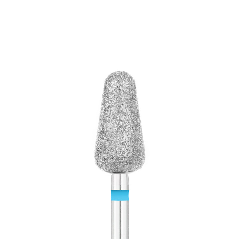 EXO PRO NAIL DRILL BIT DIAMOND DROP ROUND 6.0MM BL