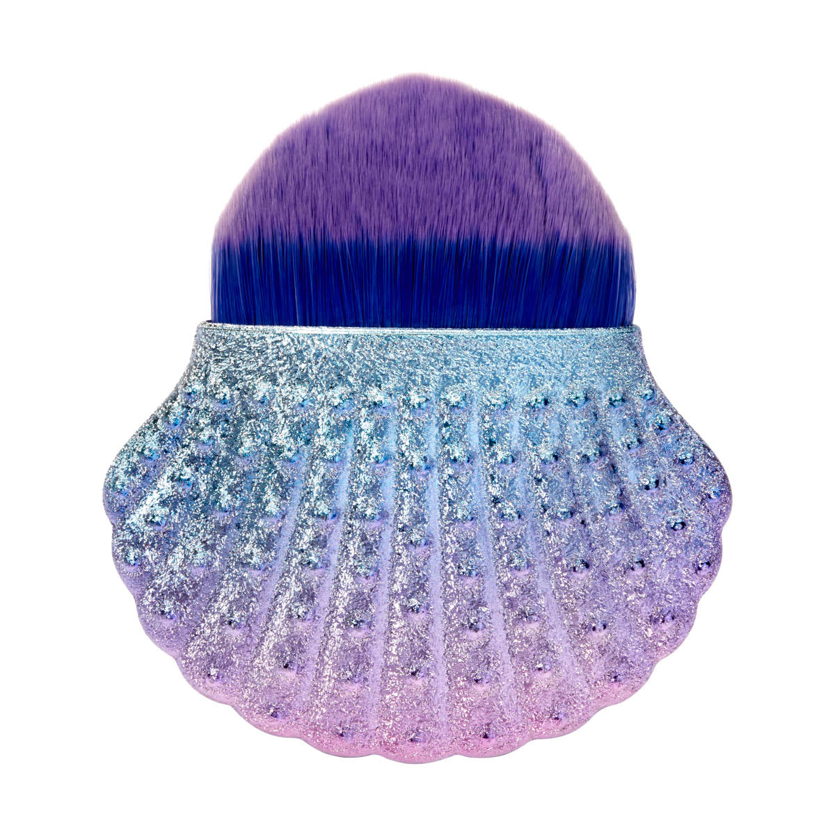 Shell-shaped dusting brush