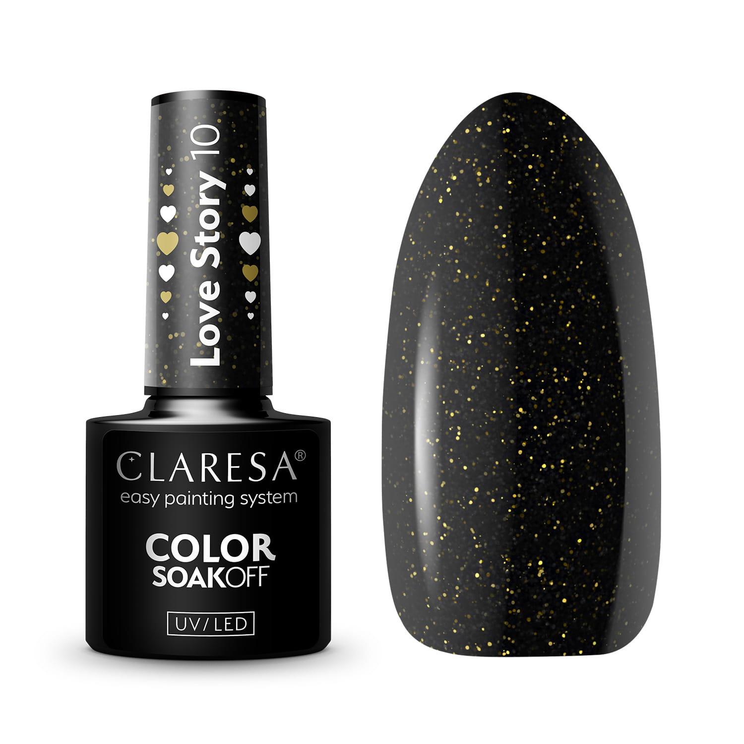 CLARESA Hybrid Polish LOVE STORY 10 - 5g